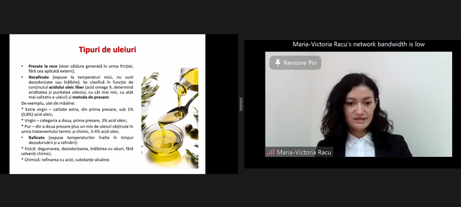 Beneficiile uleiurilor presate la rece, abordate la un webinar organizat de MOVCA