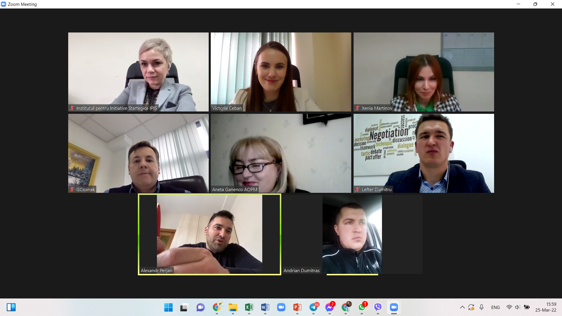 Consiliul MOVCA în noua componență s-a intrunit în ședință