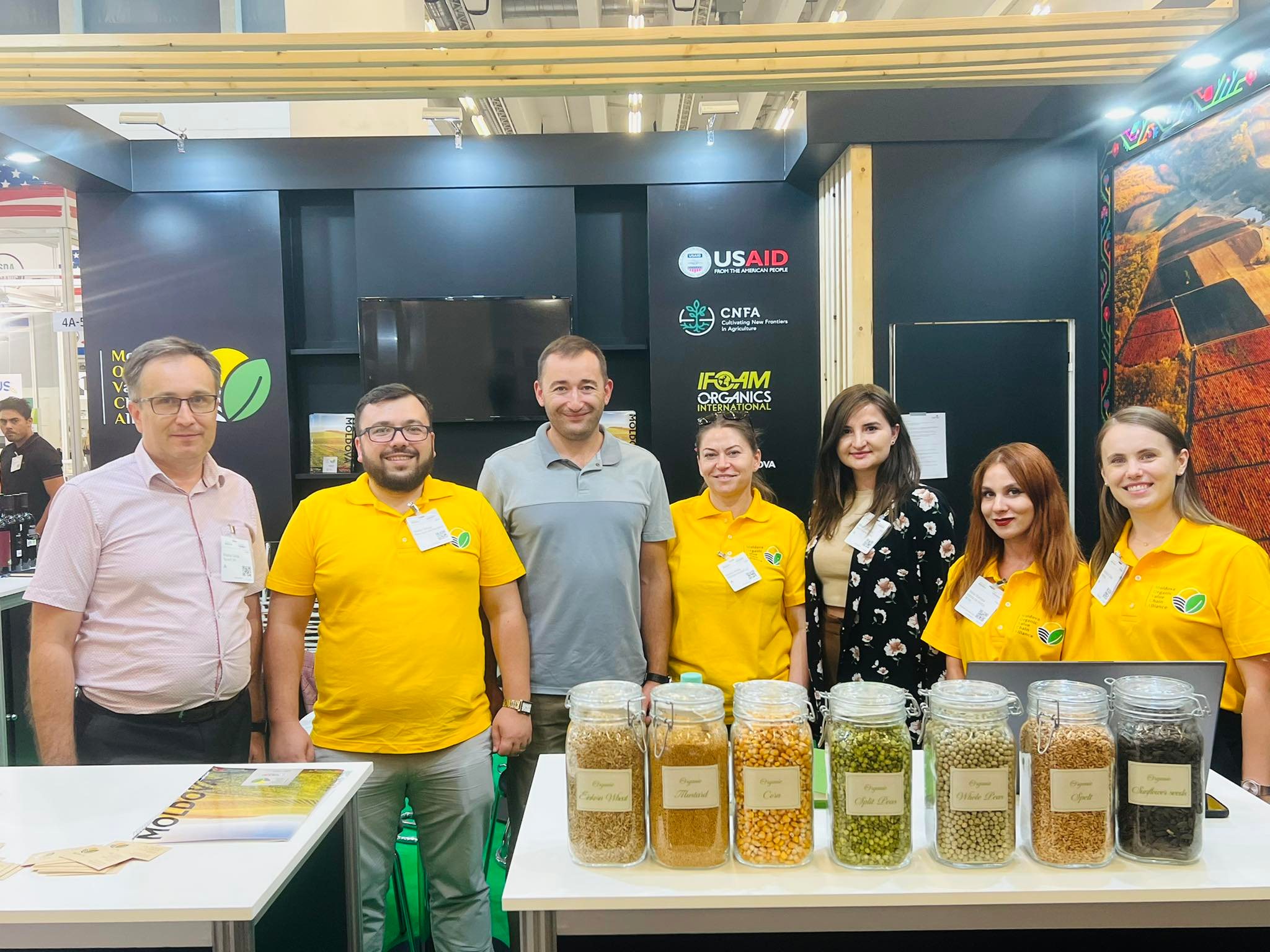 Mai multe companii moldovenești din agricultura ecologică au participat la Biofach 2022